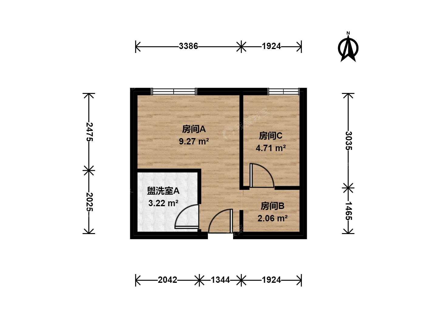 琨御府 近地铁 不临街 15年商办公寓