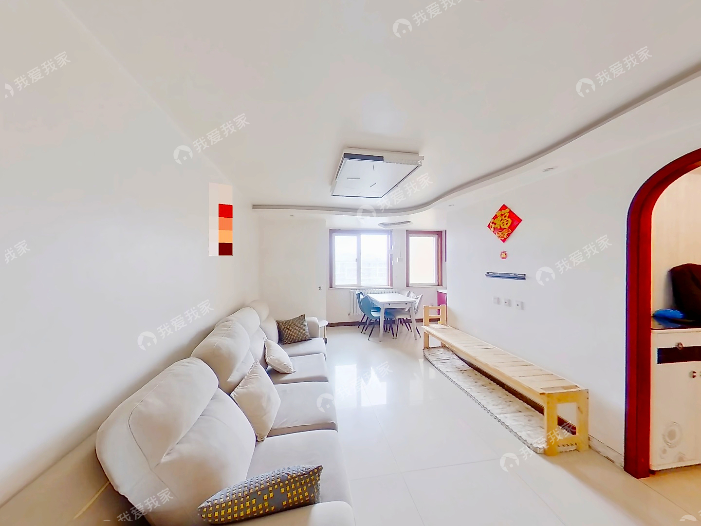 五棵松南 青塔 建邦枫景 出门地铁 交通便利 小三居 商品房