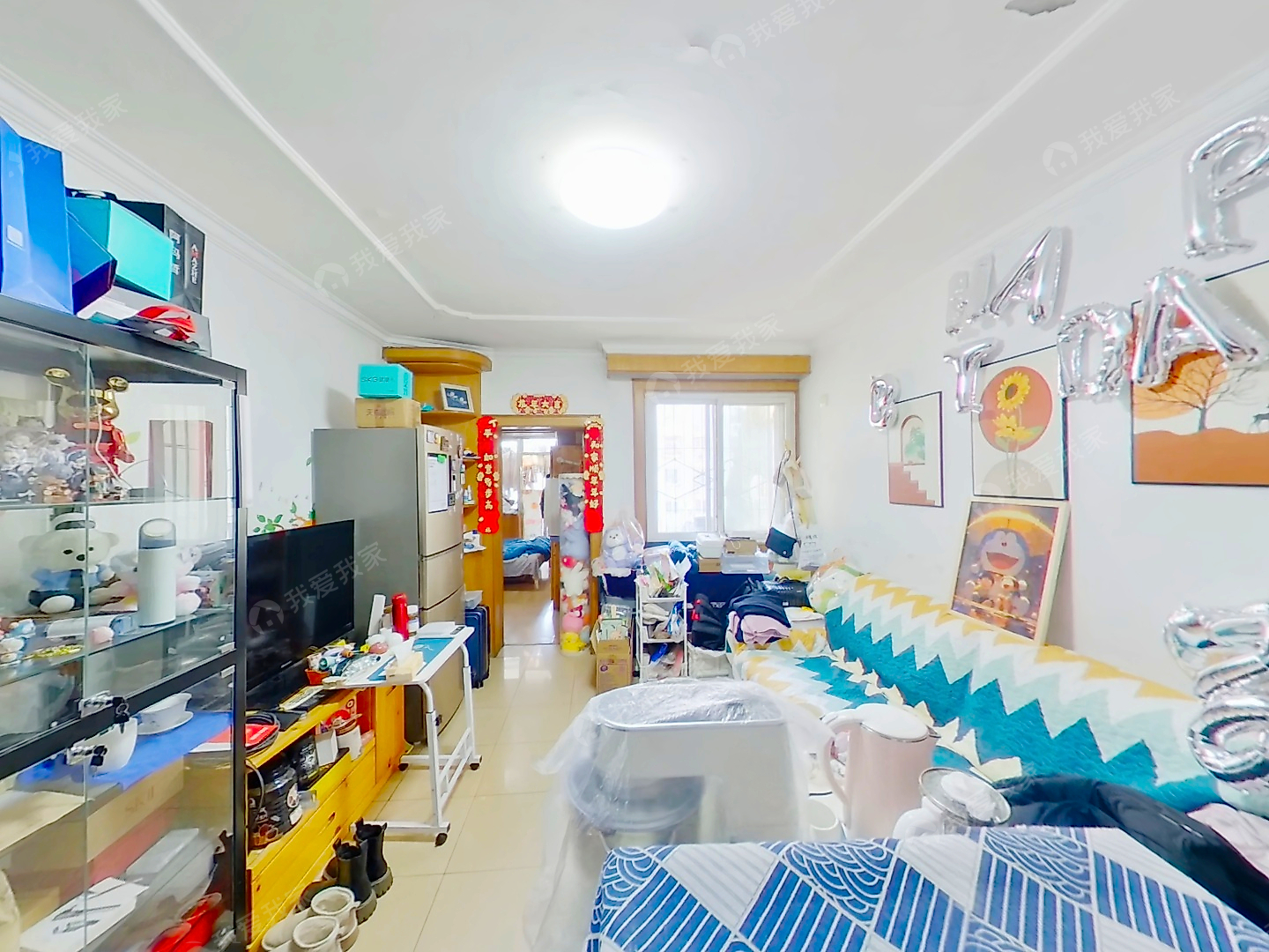 草桥地铁旁 南北2居 把边户型靠中心花园