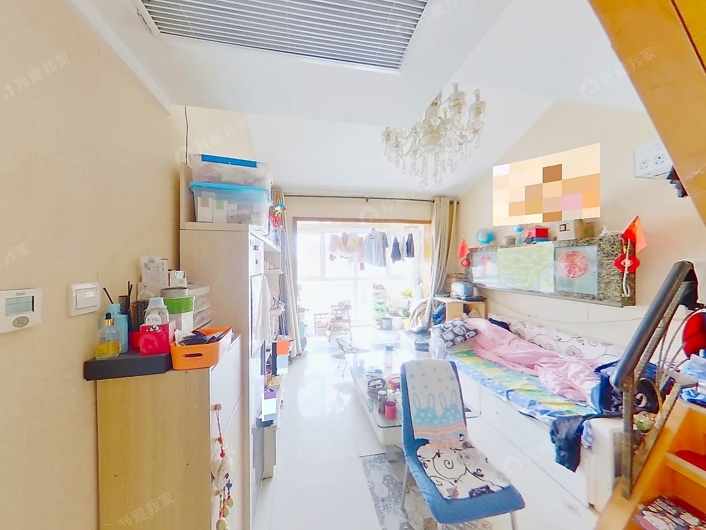 后沙峪·后街花园·2室·1厅高楼层，视野好，全南一居，有电梯