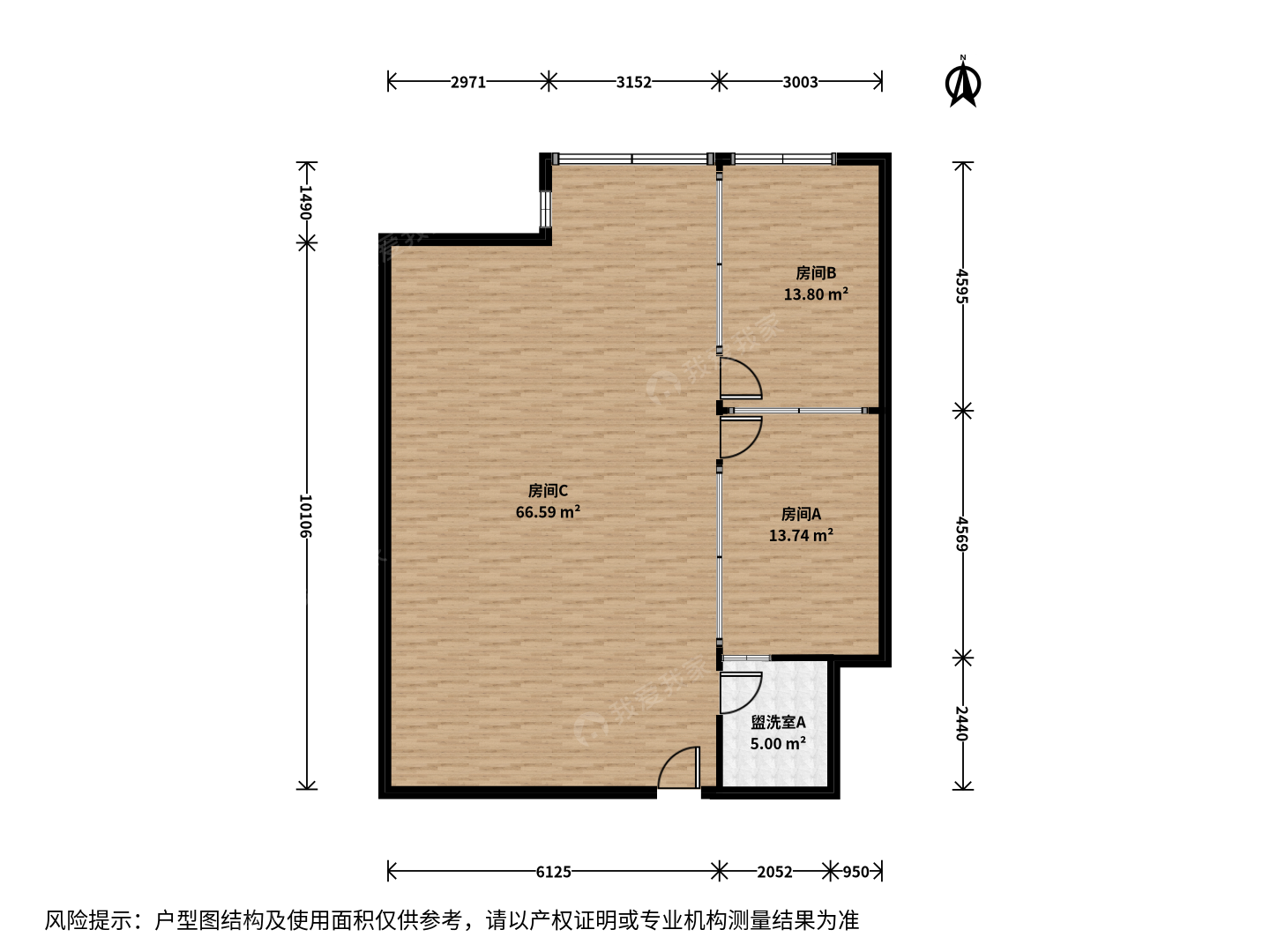 良乡·绿地诺亚方舟卓秀北街8号院·1房间