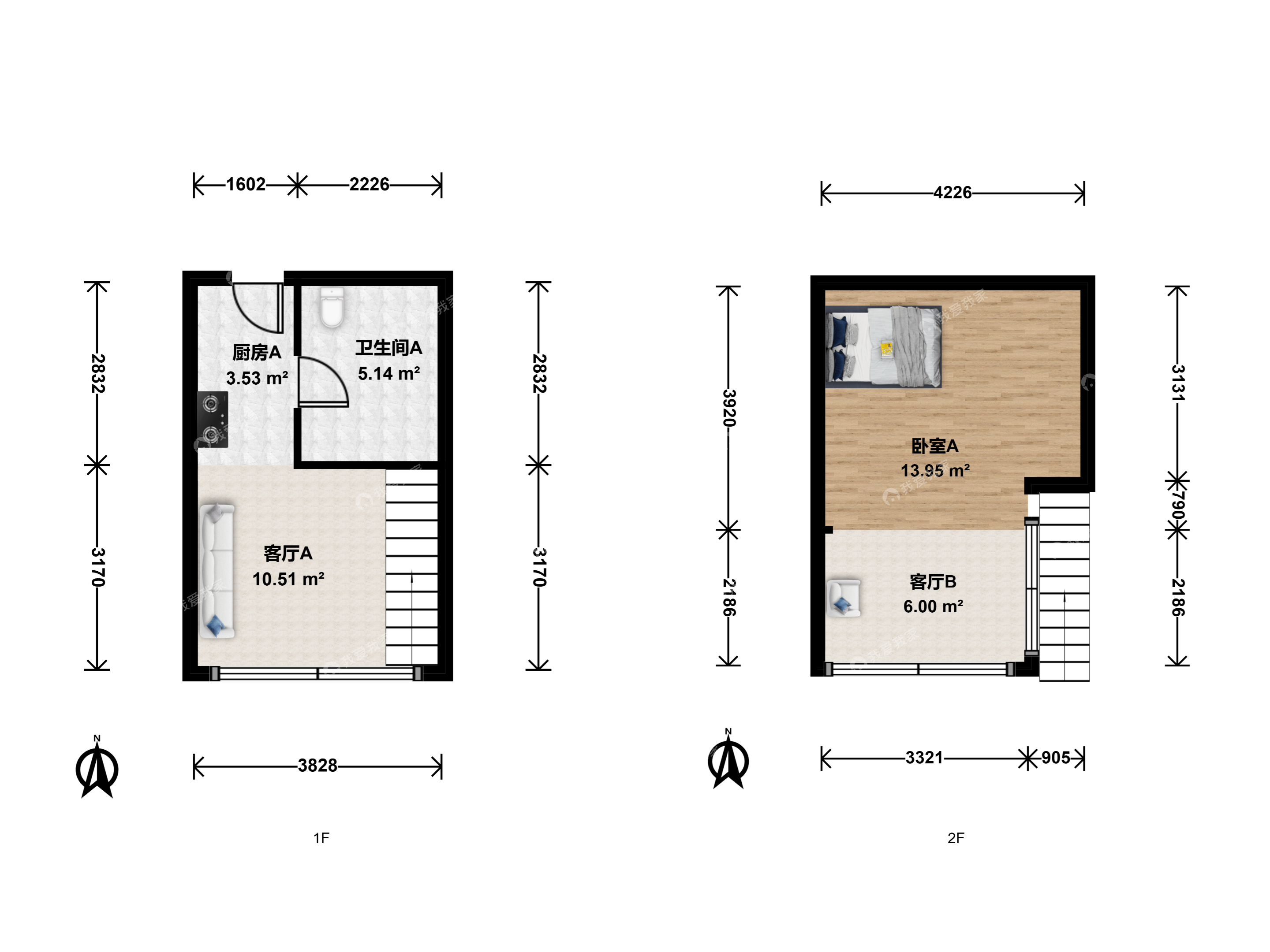 整租·高碑店·朝青汇·1室·1厅