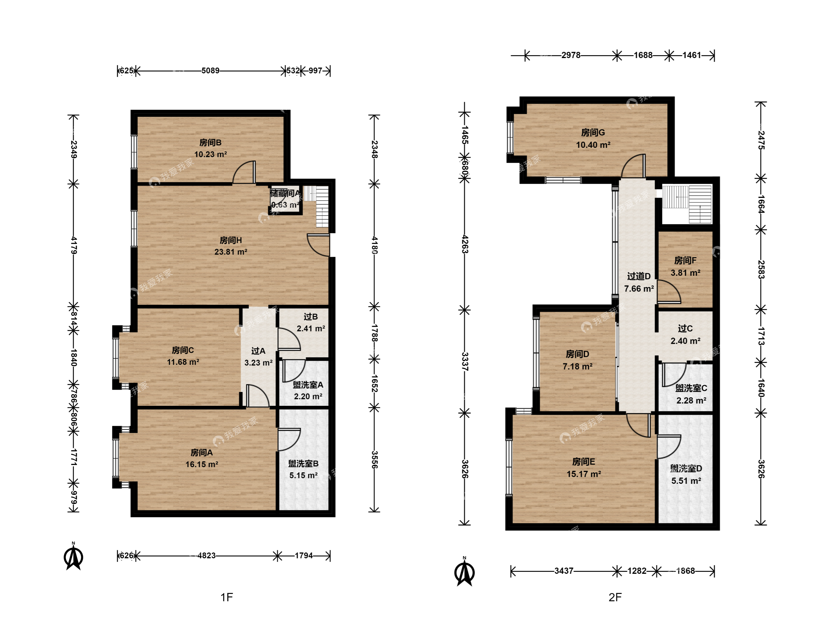 天通公园里·6室1厅4卫·107.57m² 