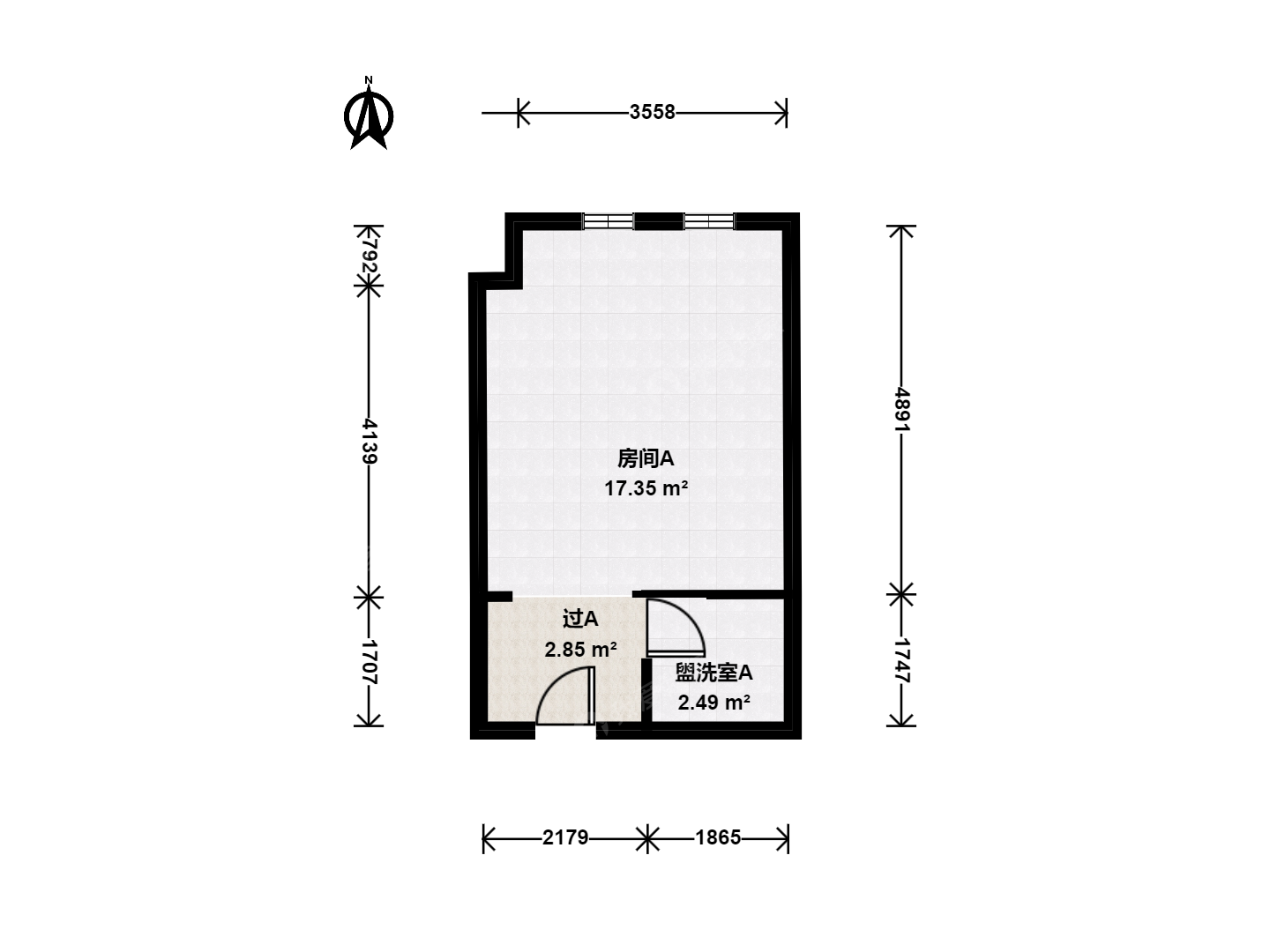 紫晶七星广场 精装修 电梯房  可居住或办公 临近地铁