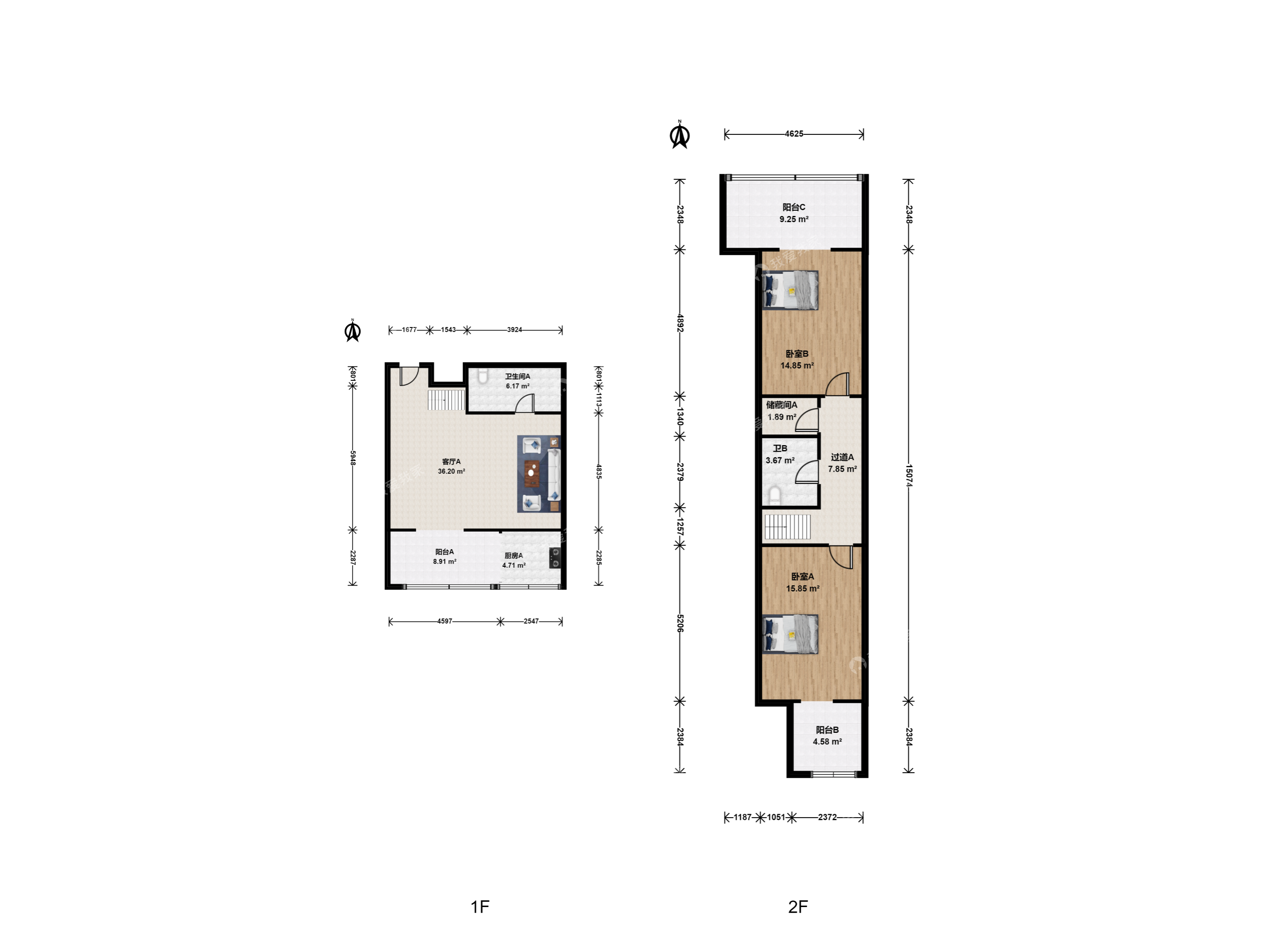 整租 · 广渠门 · 培新街乙5号院 · 2室1厅