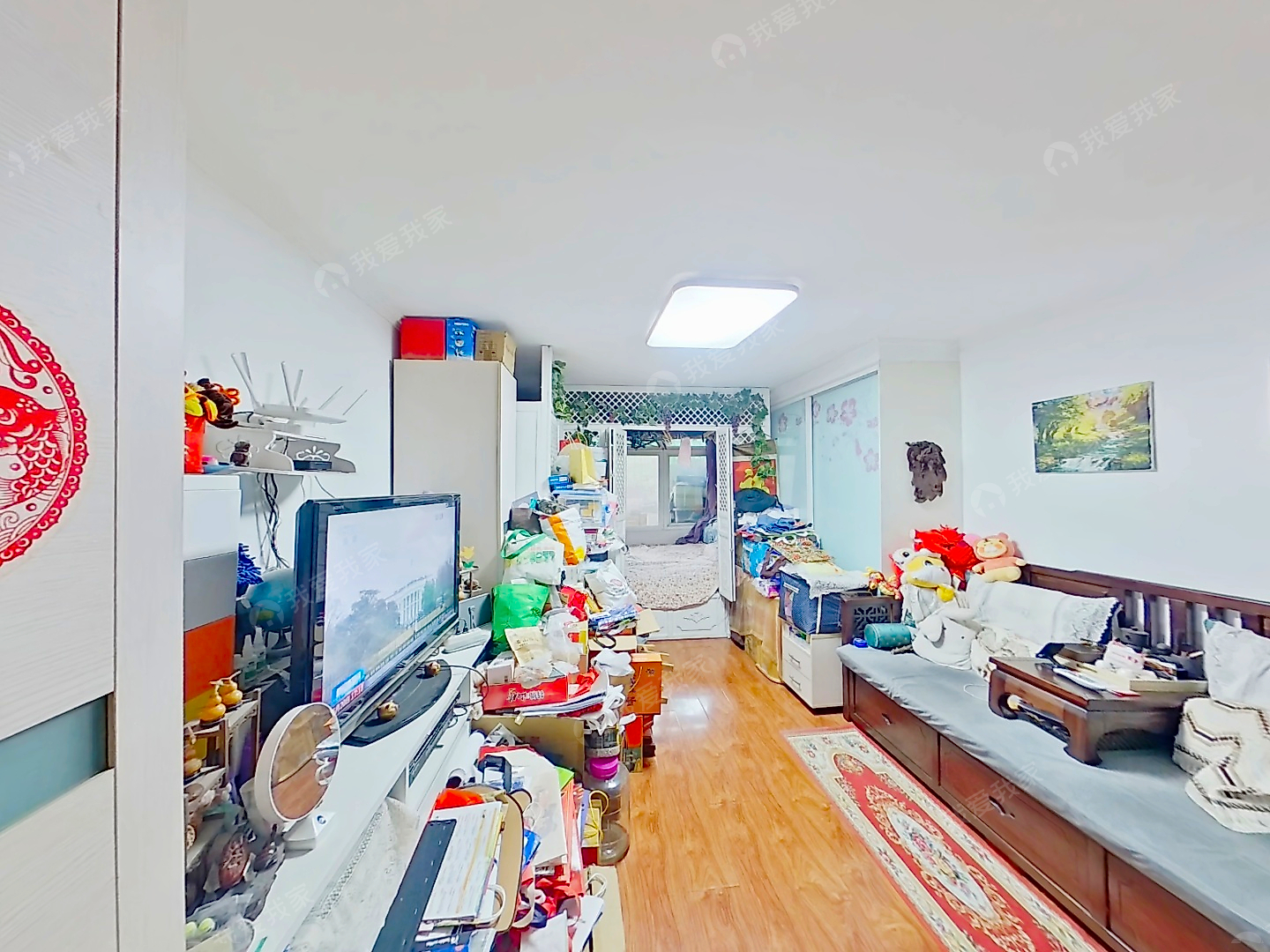 新上金台路地铁口红庙北里中间层2居，南北通透