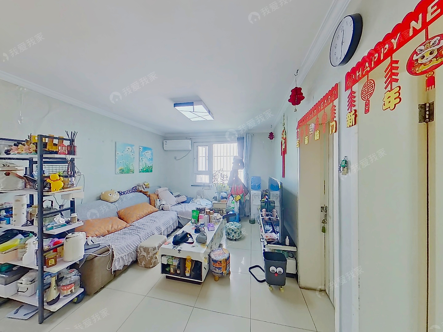 地铁6号线物资站，天赐良园，全明南北两居