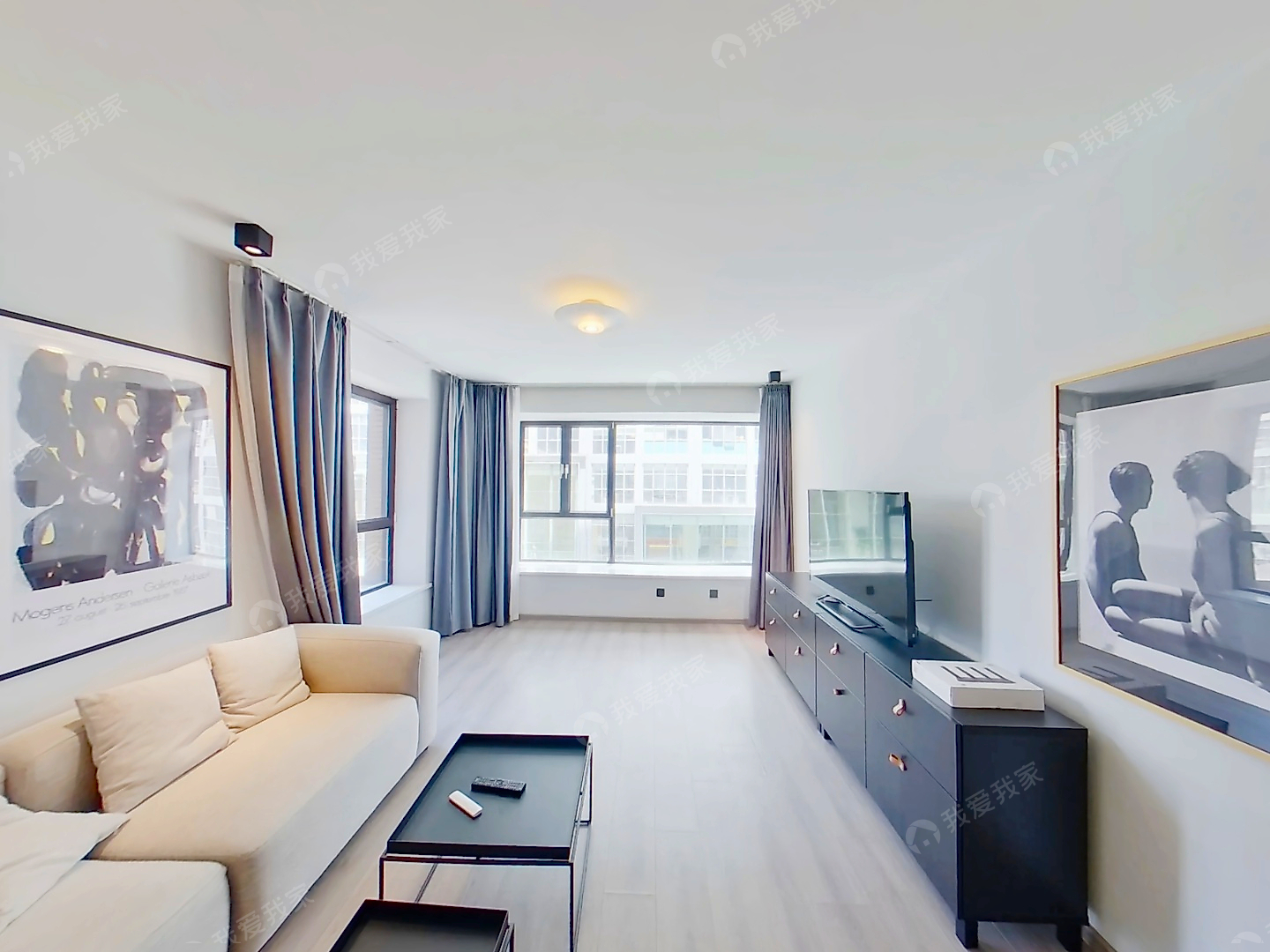 全明户型，精装方正大一居，建国门外·东方瑞景