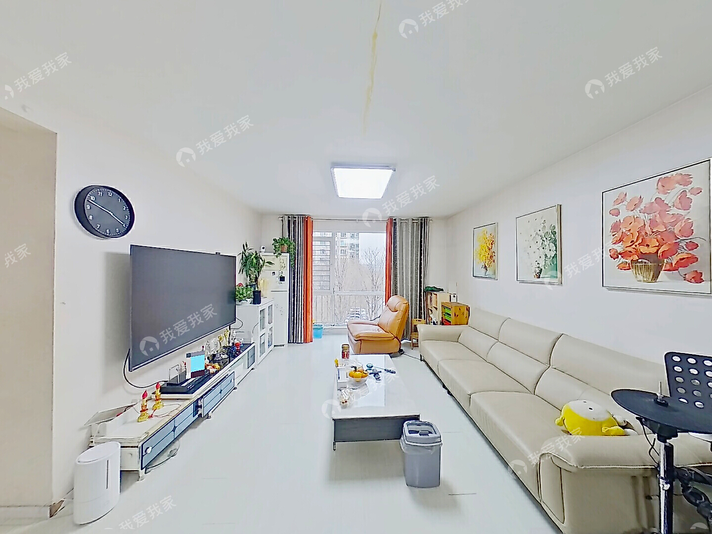 新上京贸公寓后排大3居 近地铁，满五唯一，落地大窗户