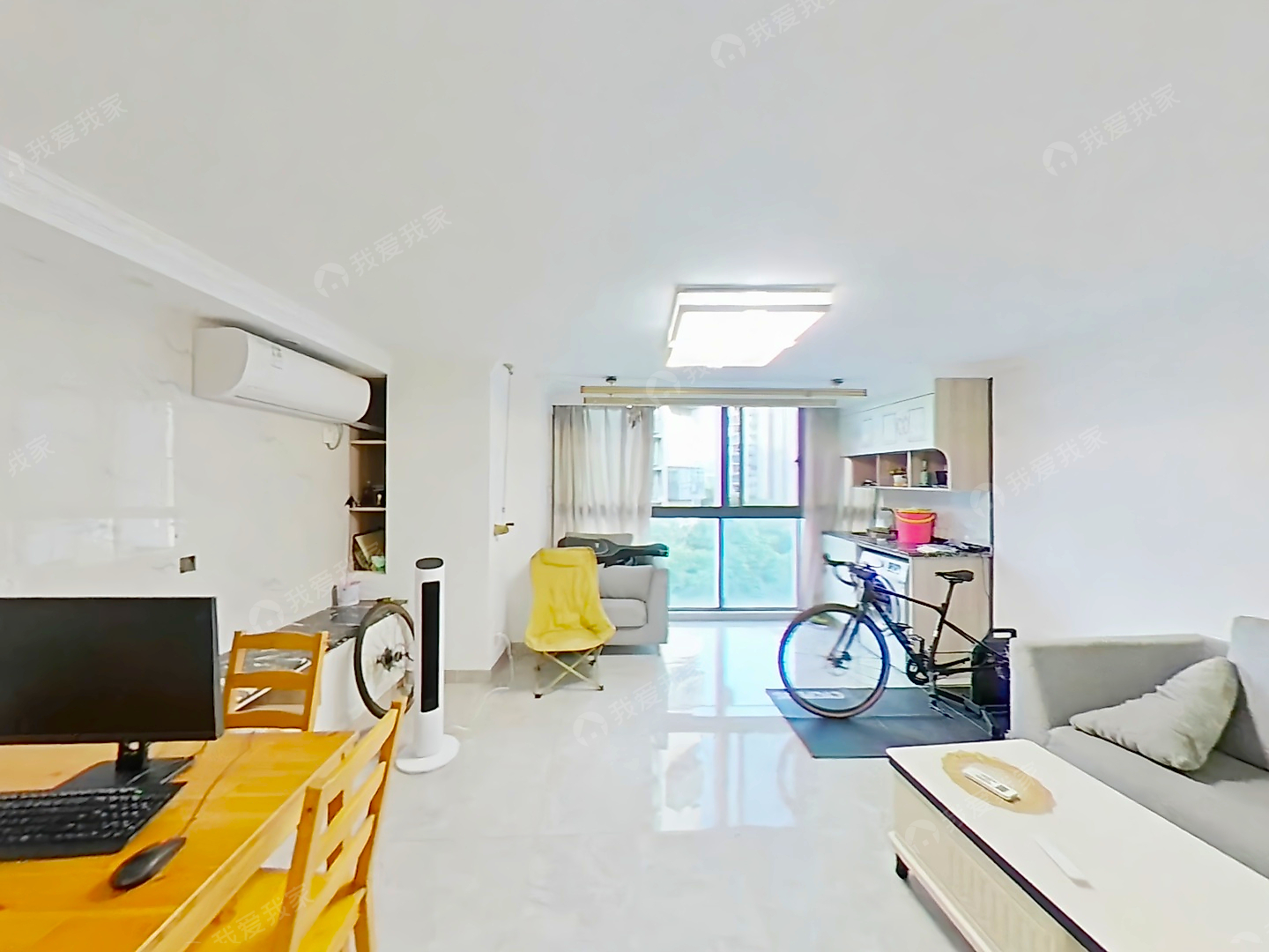 东山镇·富力水街坊·1室·2厅，自住精装修，拎包入住