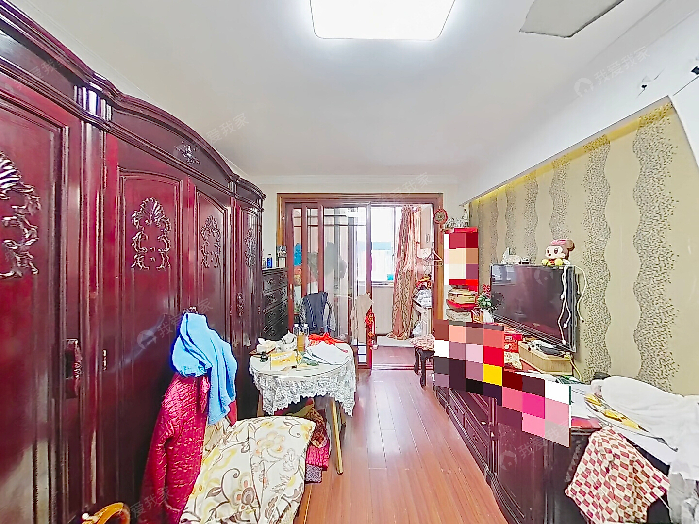 朝南电梯大一房 美丽家园小区  后排  安静