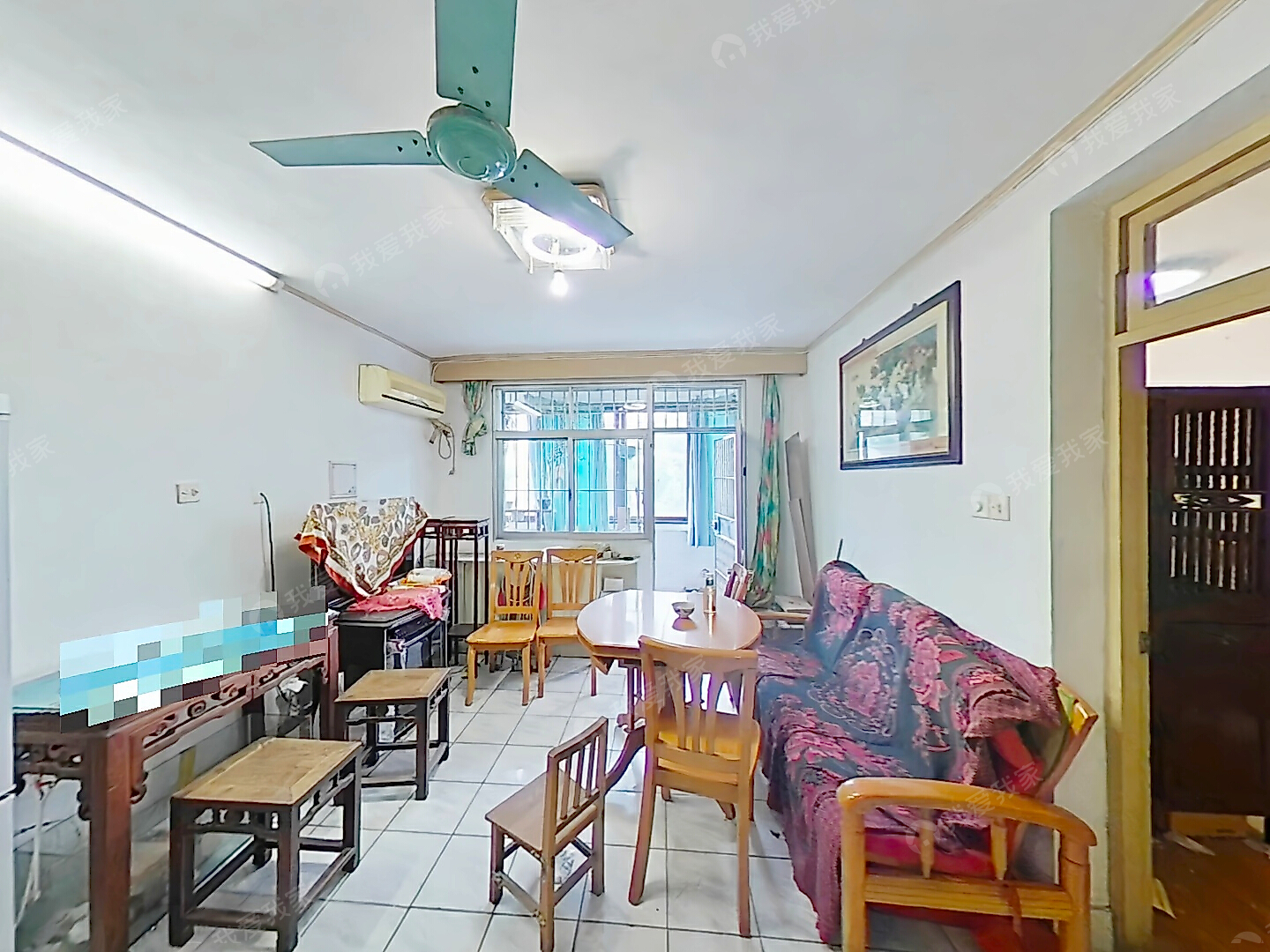 十全街竹辉路桂花公园对面低楼层3开间朝南，竹苑新村经典户型