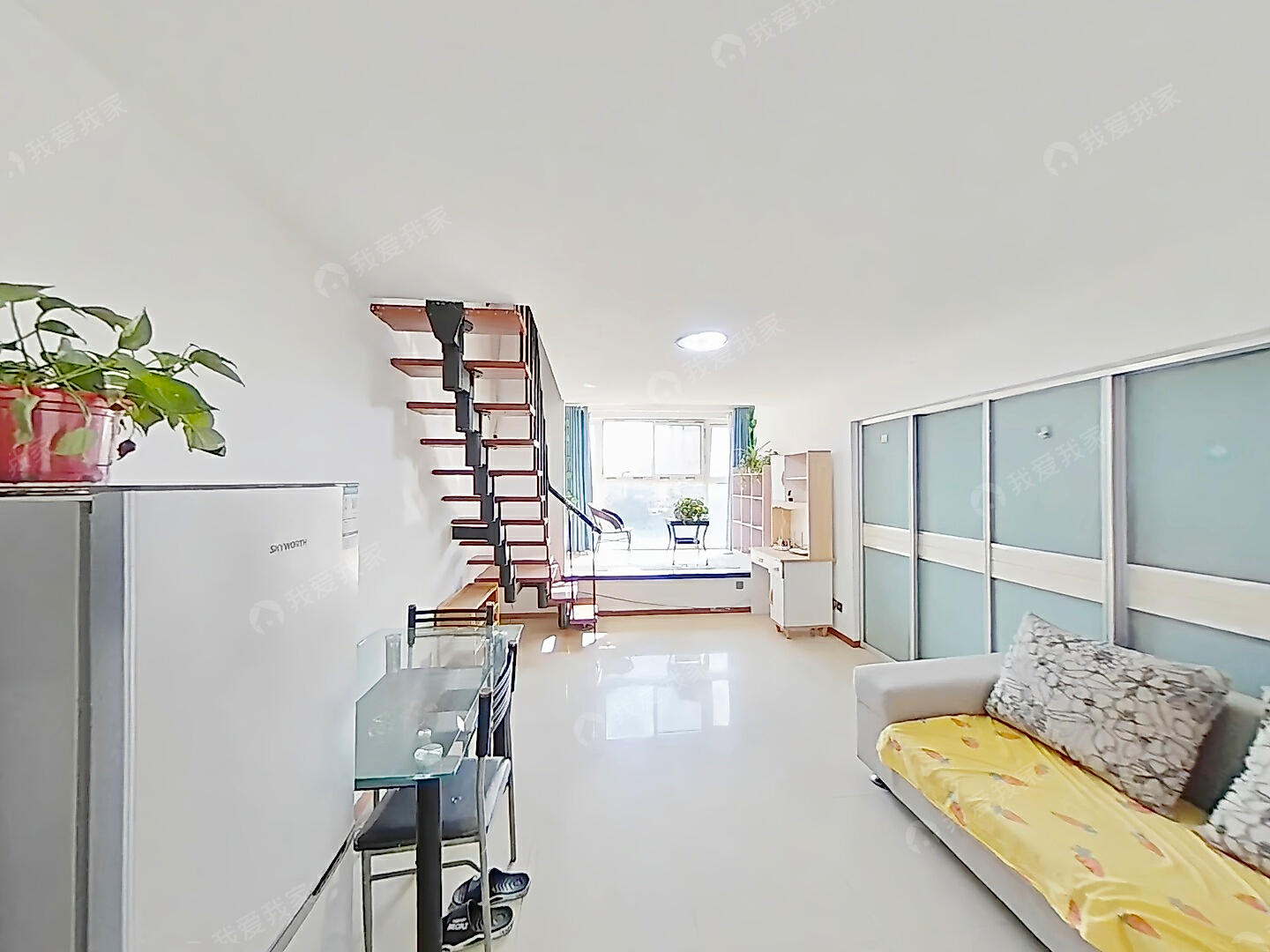 苏州我爱我家胥口镇5H线地T口复式LOFT，正朝南，动静分离，可做商铺