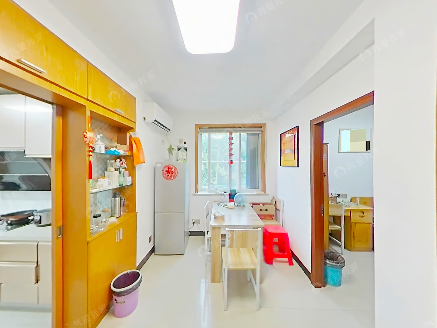 汇翠花园边户两房 自住装修保养好 位置好  诚心出售