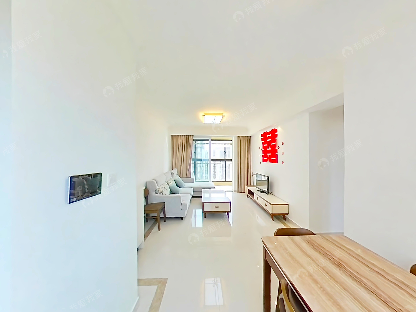 尹山湖·中海青公馆 3室 2厅 1卫 户型方正 采光好
