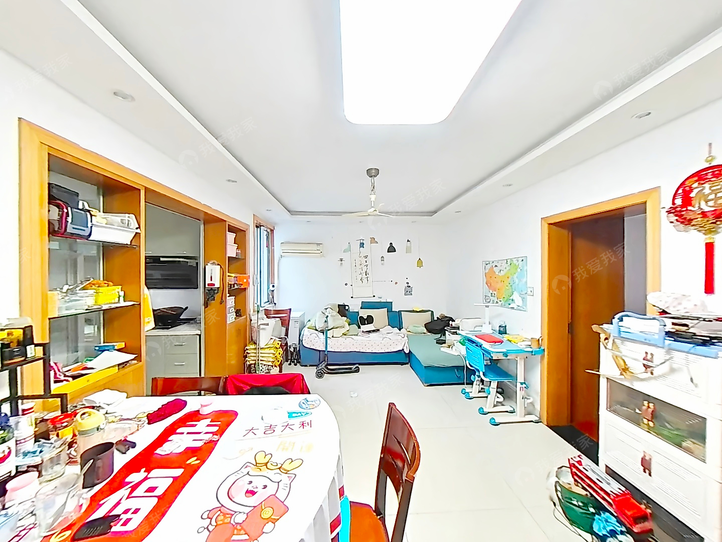 碧波二村 2室 2厅中间楼层满五省税两室朝南全明户型采光好！
