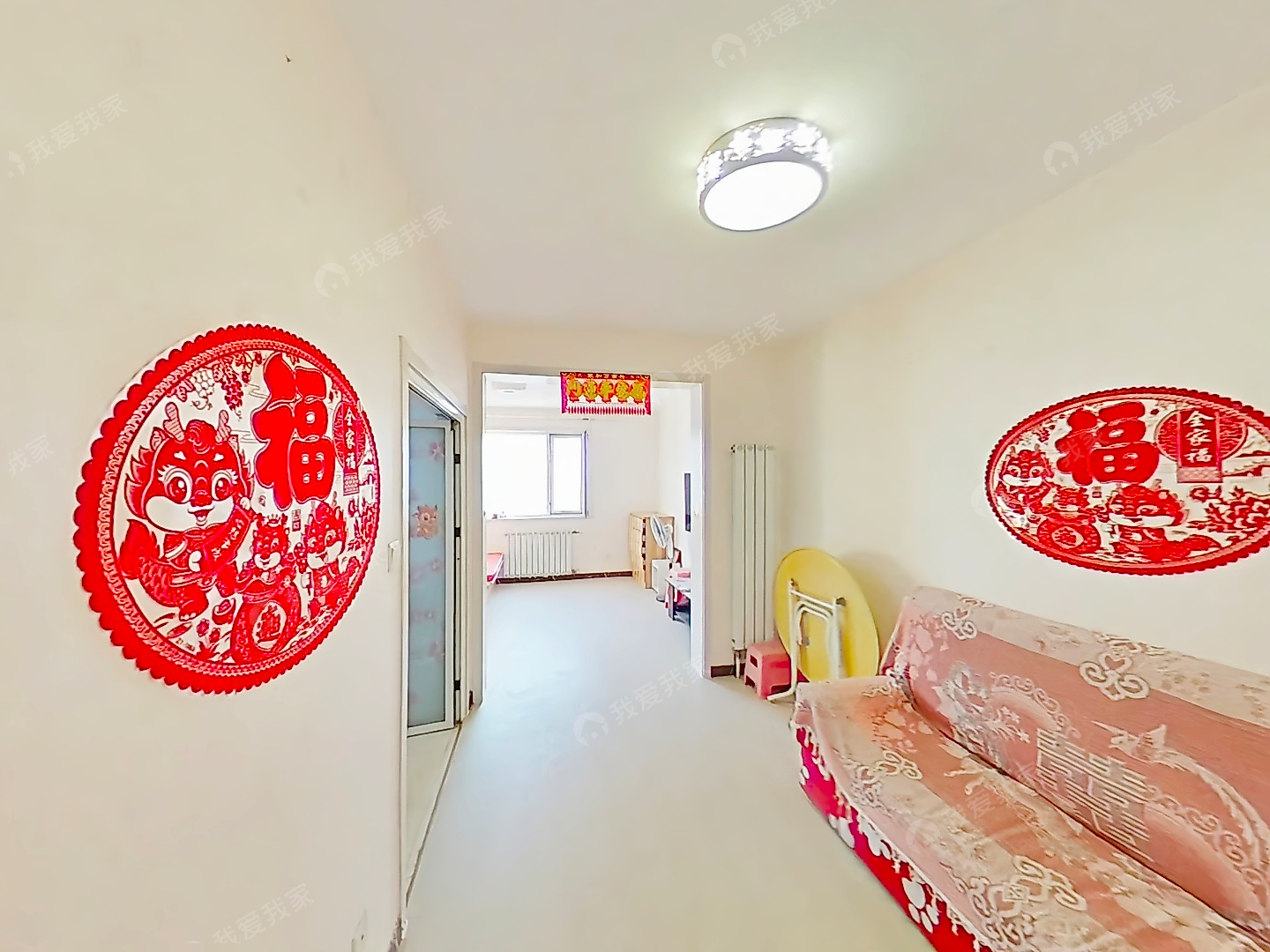河东·一号桥金地商圈·近地铁 同心嘉园 阳面一室 户型方正