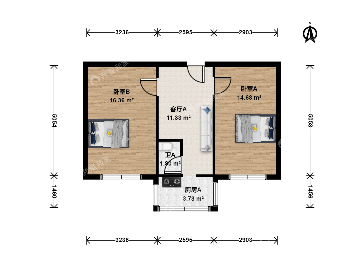长虹公园 紧邻宜宾道地铁站 红旗路 中环线 双阳2居中间楼层