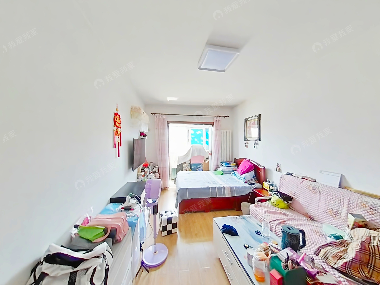 6楼一室带装修，看房方便诚心卖