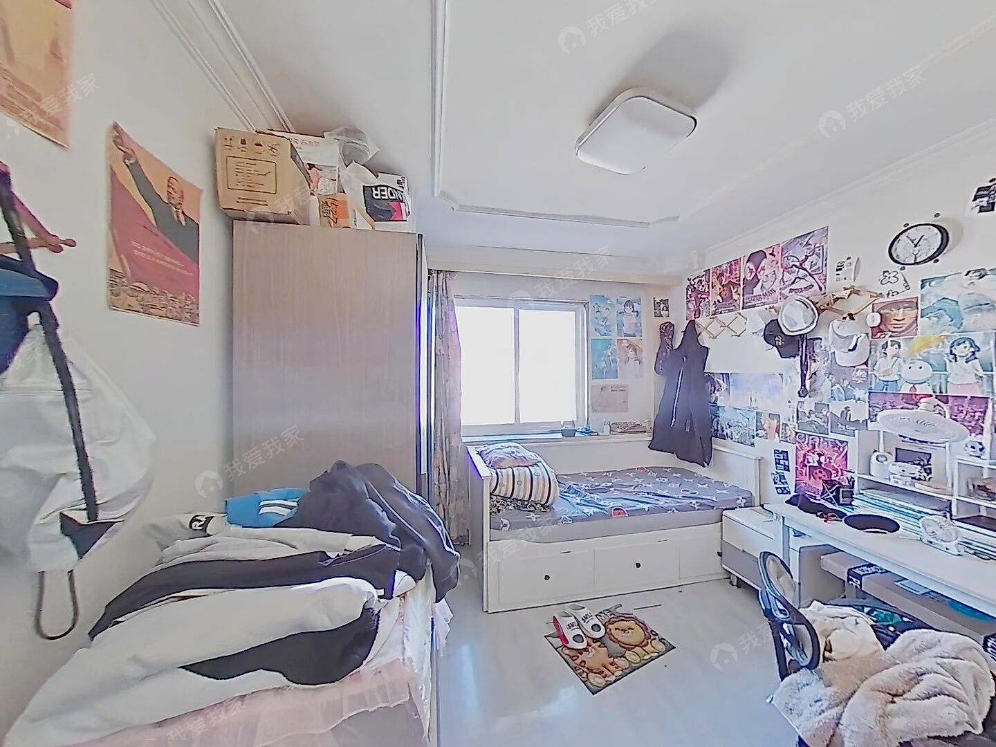 河西一片，湘江道片，次顶层，视野好南北通透，罕见南北向双阳台