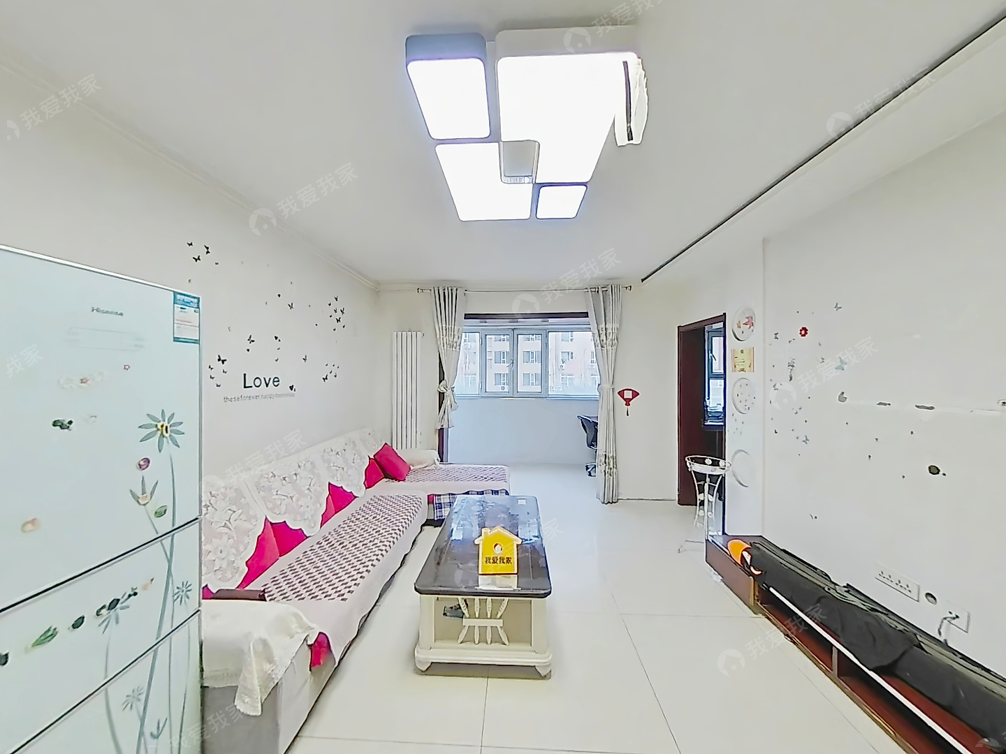 新上小店富士康海棠家园九一旁地和苑南北通透三居，拎包入住