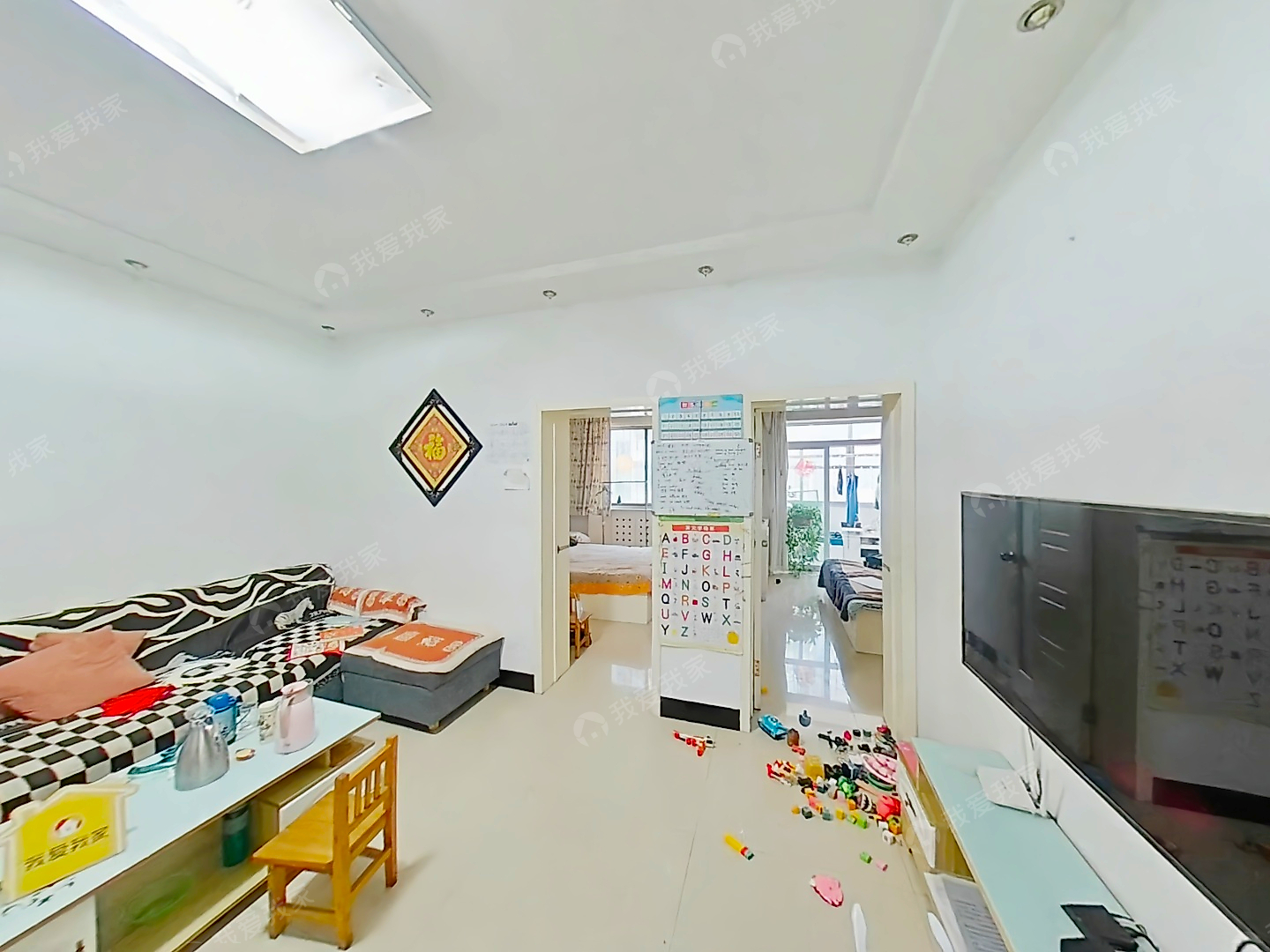 学府街党校路口 学府小区 南北通透三居 中间层 大红本满五年
