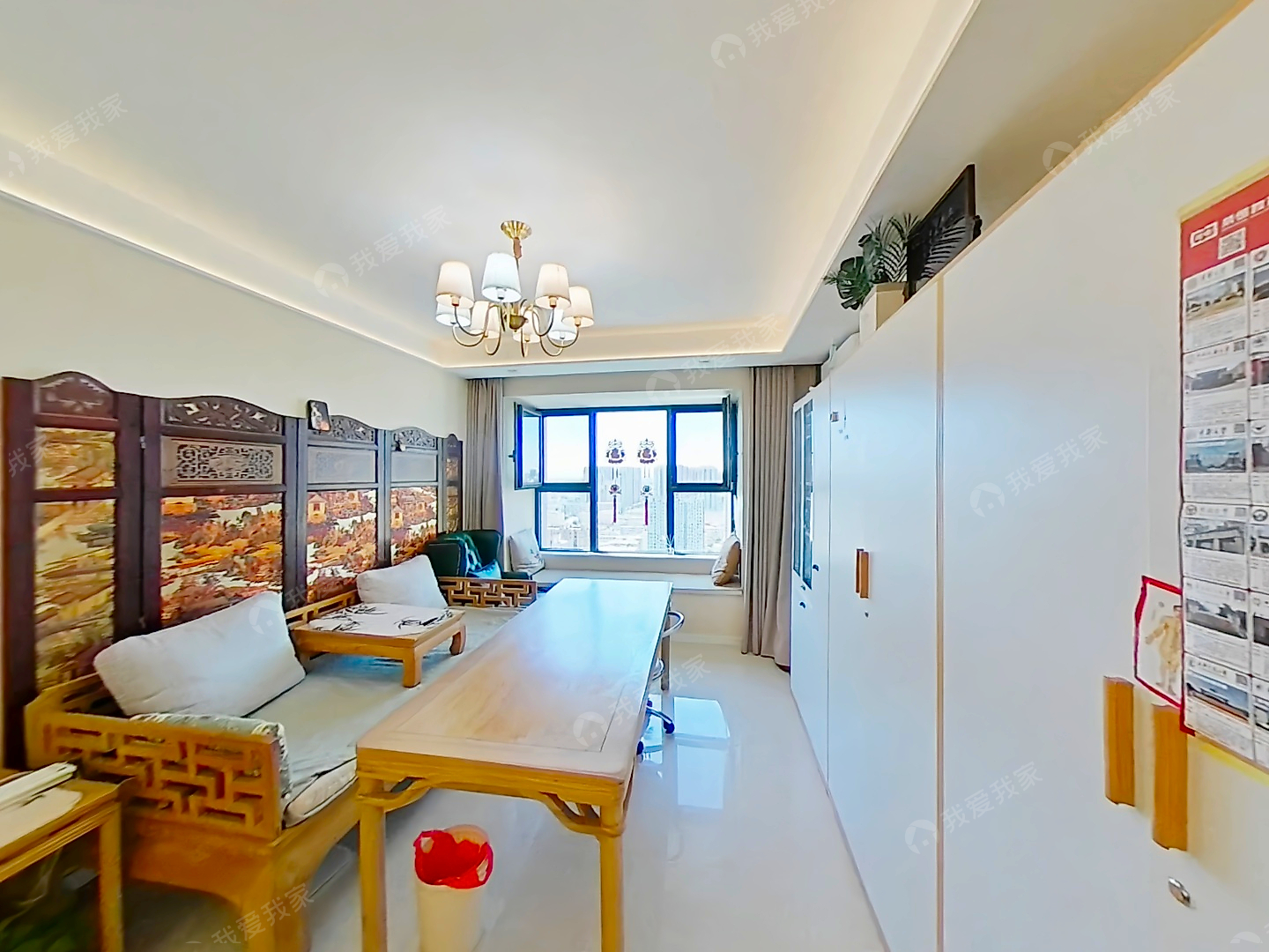 学府街近九一，学府公园，紫云府小区，小三居