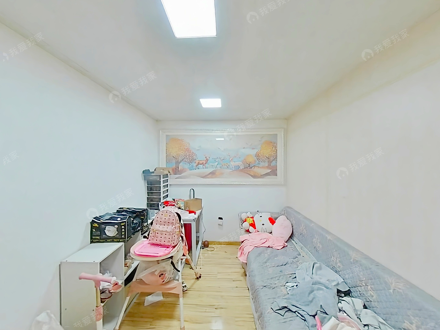 老南长，方圆荟旁一楼带院，已开门，两房两厅随时看