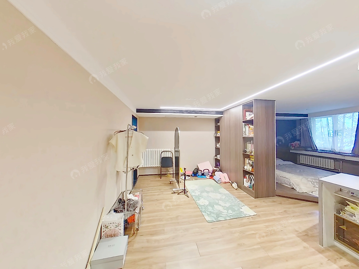 {大区推荐}03商品房住宅，全南向一居室精装修、无浪费面积。