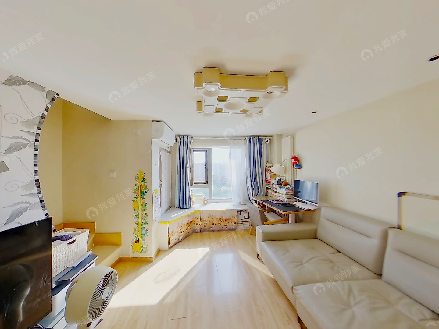 北苑·华贸城9号院·南向两居，户型方正