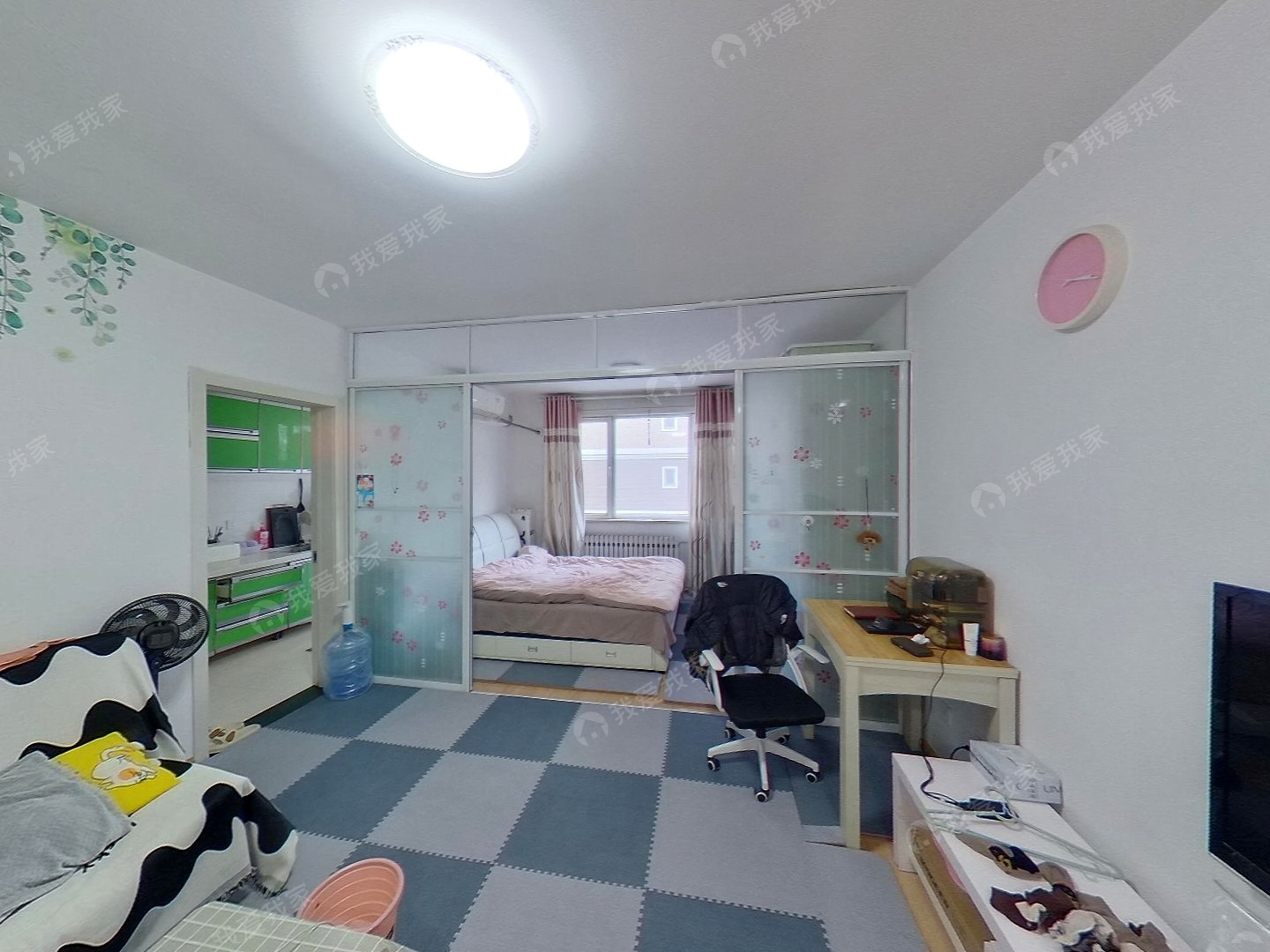 东向开间一居室，文明示范单元，70年住宅，紧邻地铁18号线。