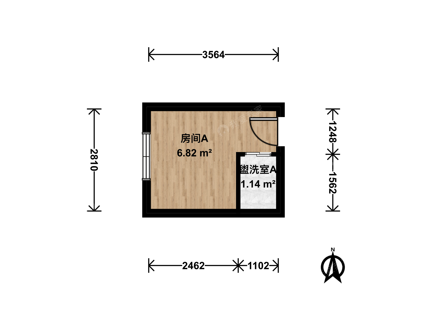 整租·东四·华人一品·1房间