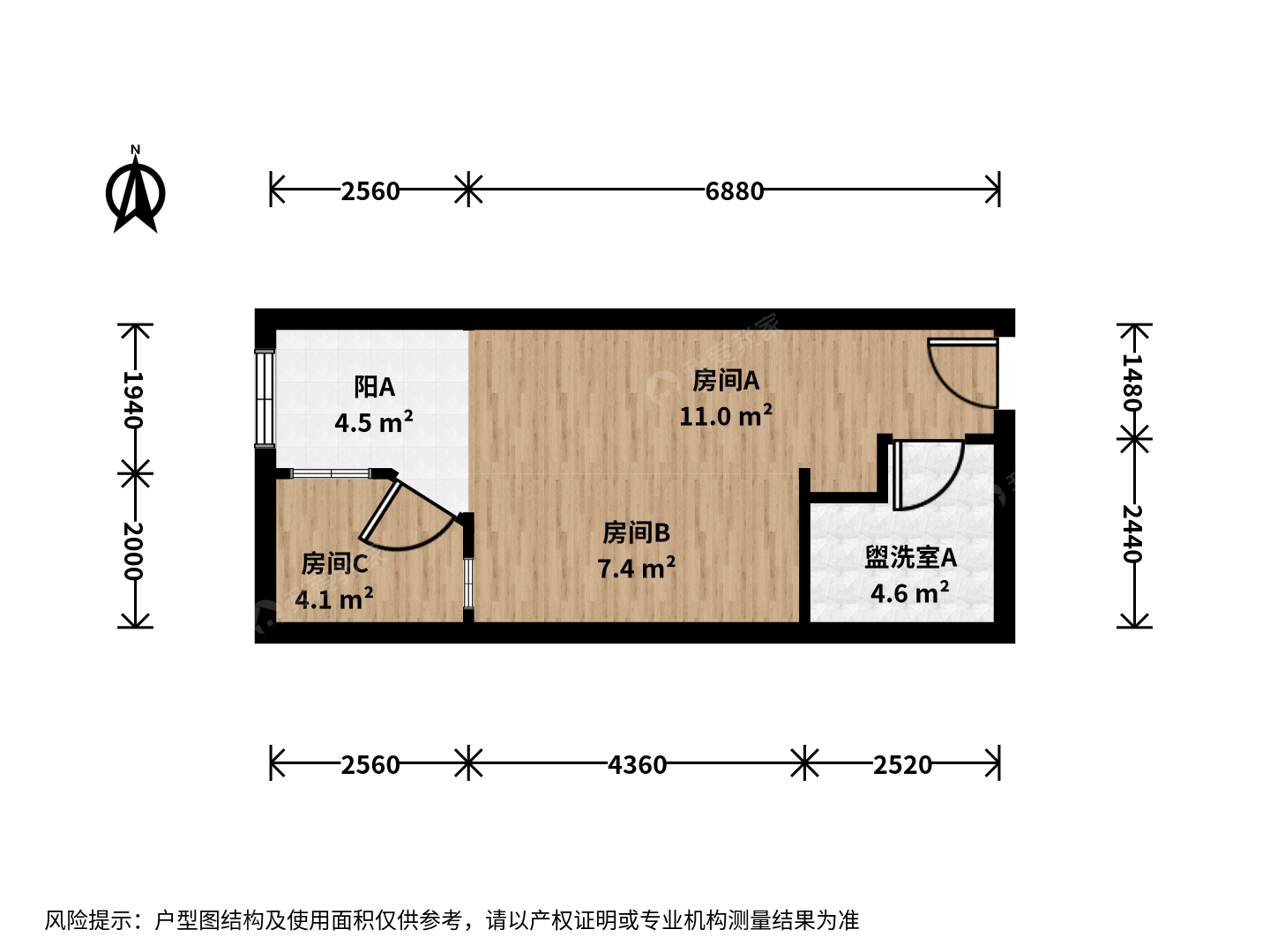 整租·赵公口·彩虹城四区·1房间