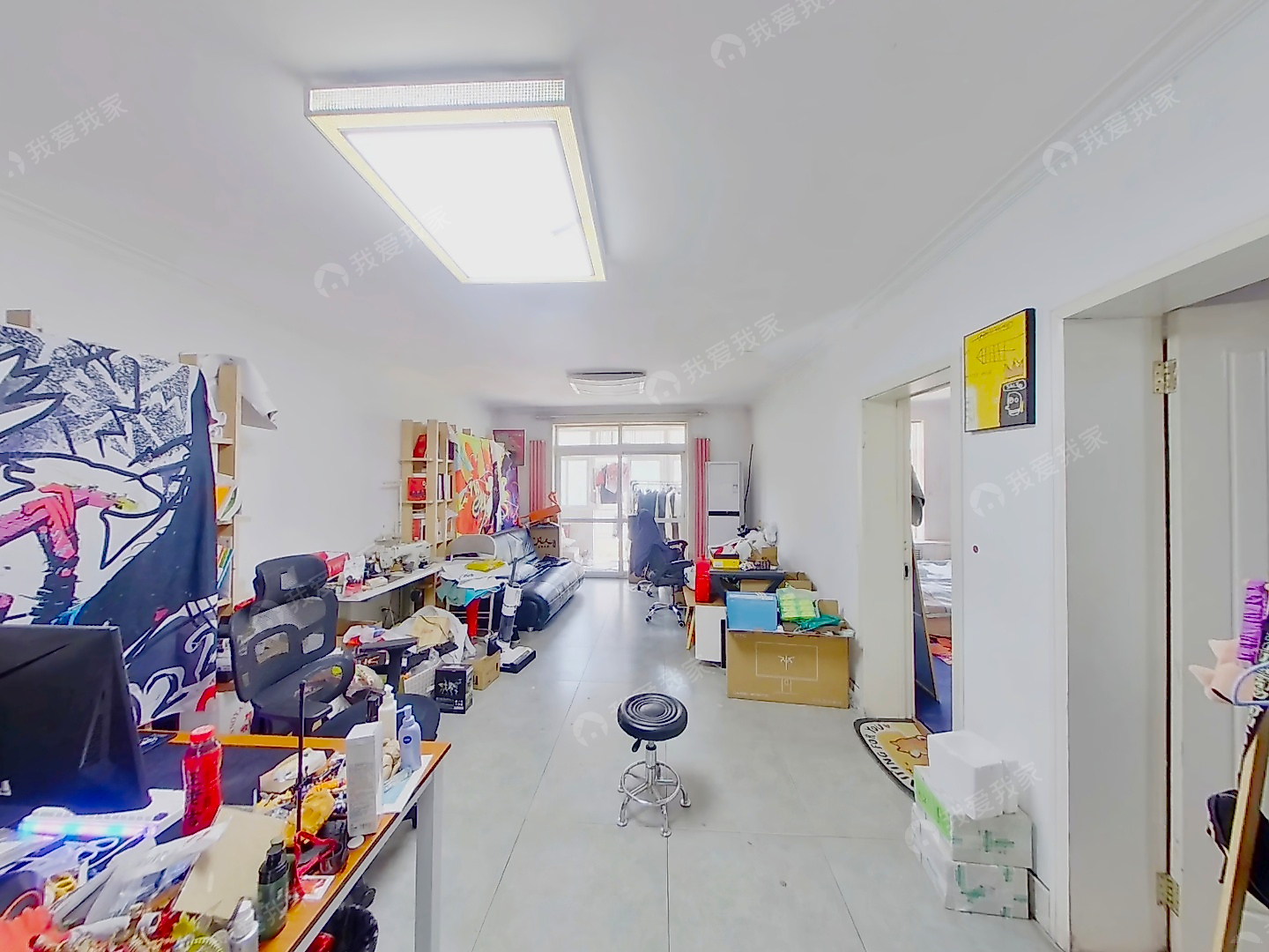 梨园地铁南 板楼中间楼层  南北三居室 通州1号线