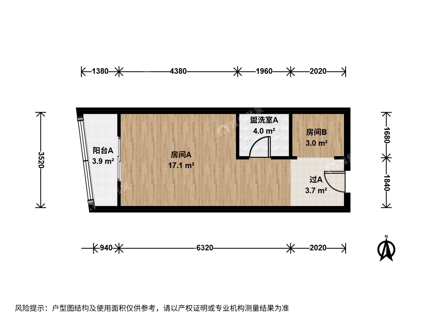 整租·亚运村小营·一瓶四合院·1房间