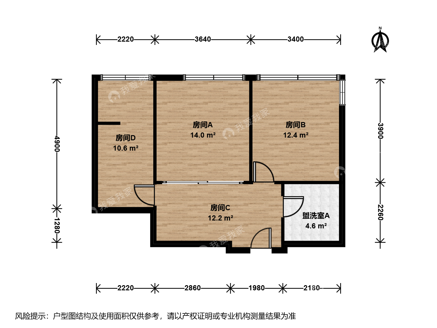 整租·朝阳门外·昆泰国际公寓·1房间