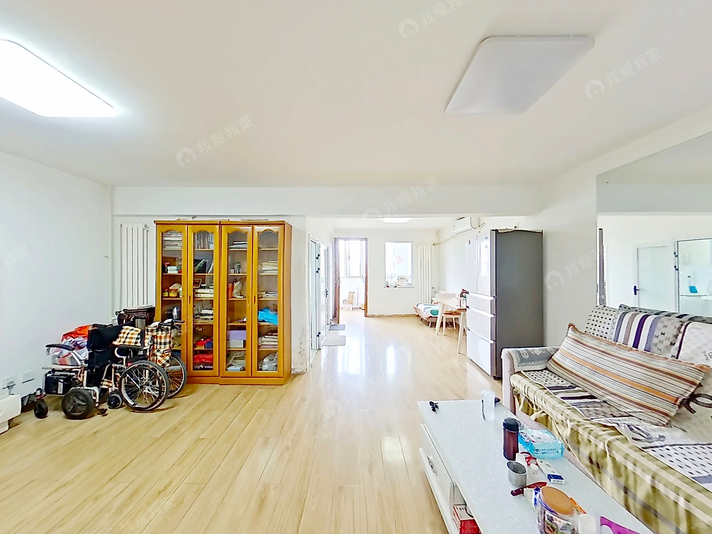 交通部家属楼  南北通透三居 观景，楼下公园 无遮挡