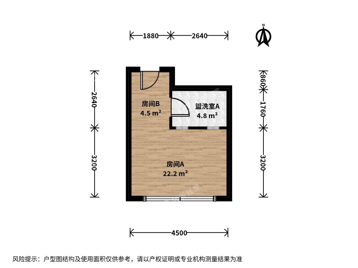 石佛营·润枫嘉尚·1房间