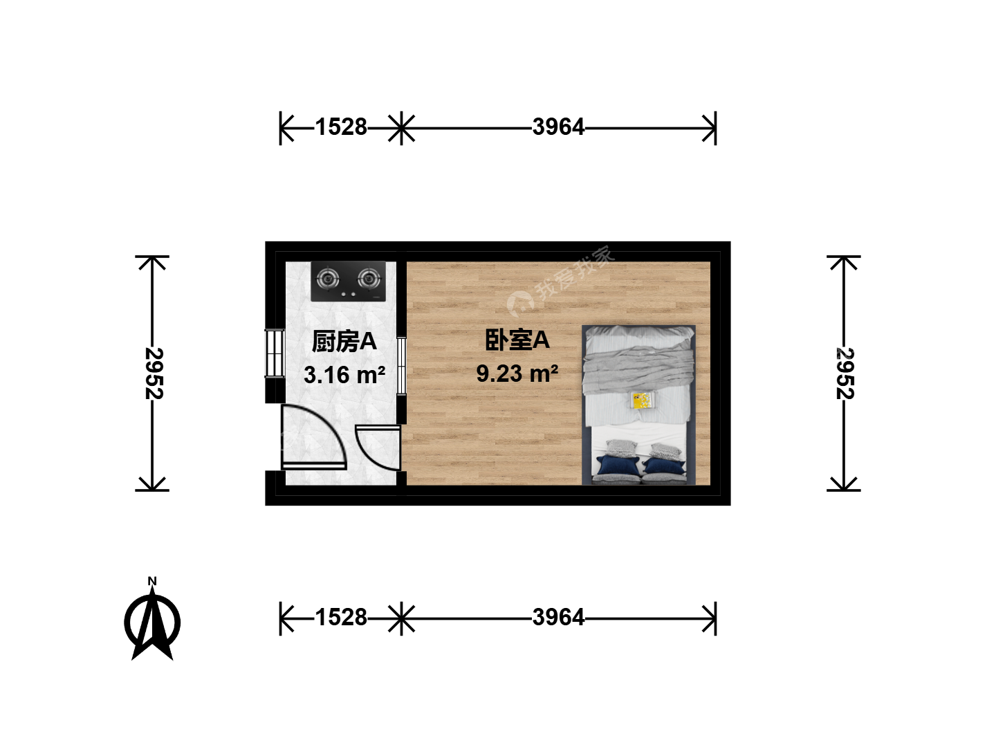 整租·东直门·炮局胡同·1室·0厅