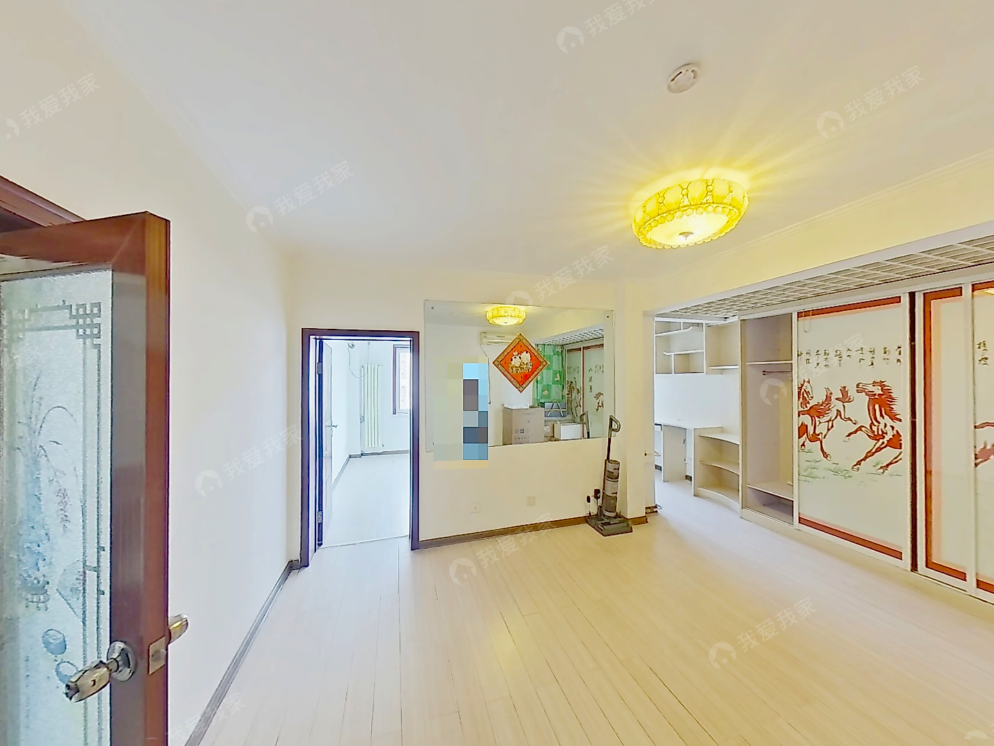 惠新西街·中直5号院·朝南向大一居，小区管理好，地铁5号线旁