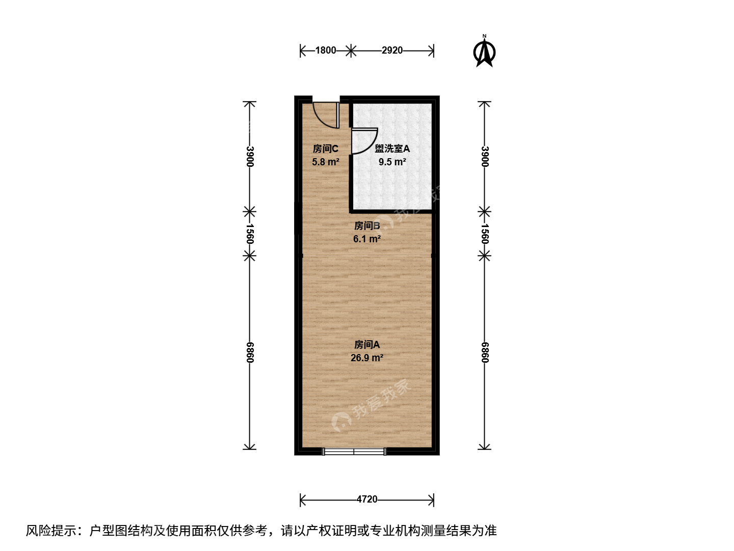杭州东部国际商务中心二手房_杭州东部国际商务中心 1室 1厅 1卫_杭州我爱我家官网