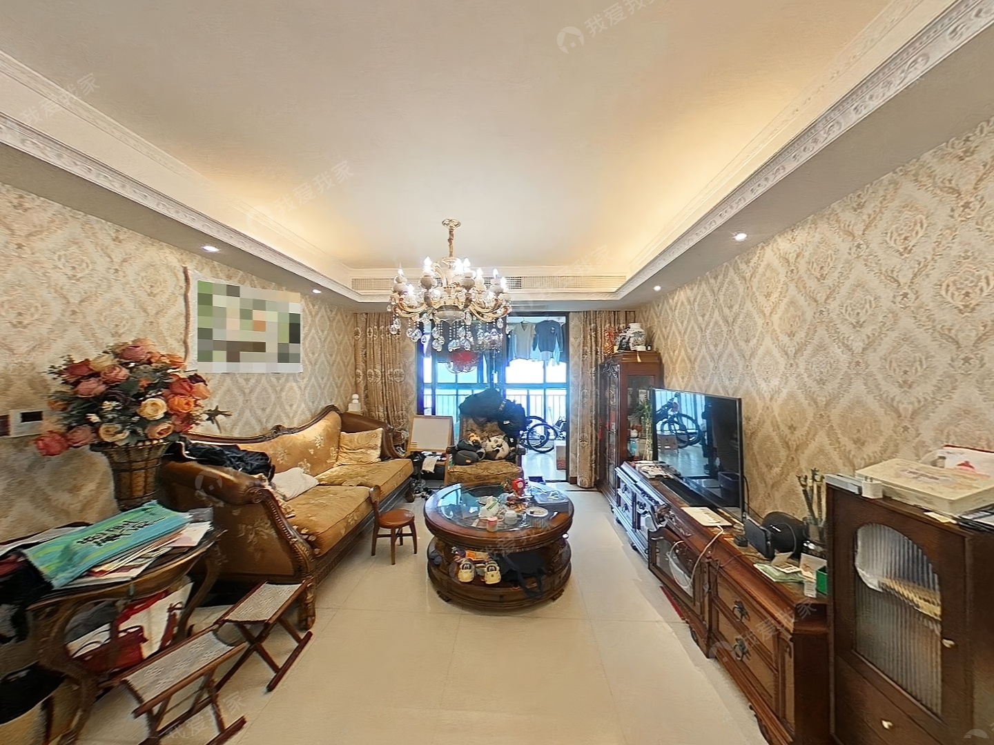 南京我爱我家40万美式装修 90%得房率看全湖景 双地铁中上好楼层